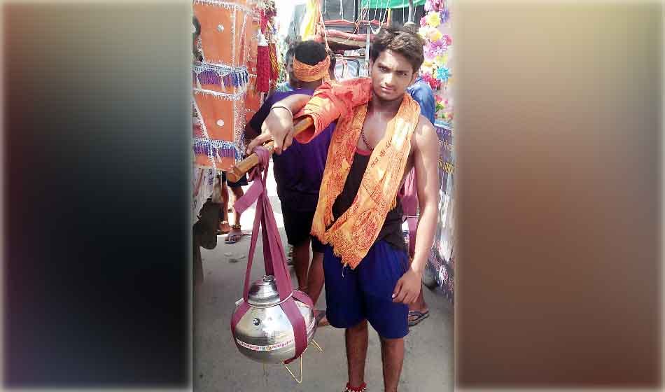kamvar stolen in faridabad police help to buy news and send haridwar