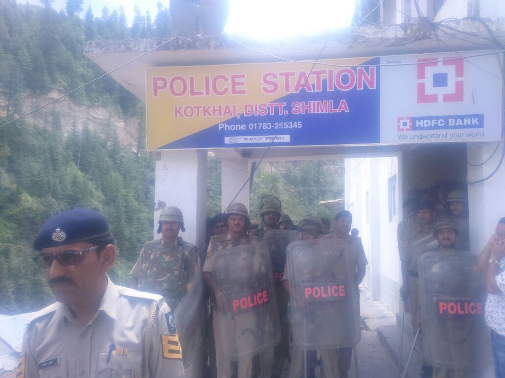 People protest on kotkhai gangrape and murder case.