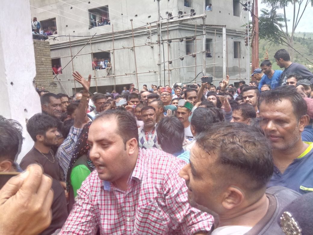 CM orders to suspend kotkhai police station Staff.