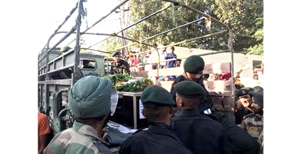 jaspreet singh Martyr in pakistan ceasefire voilation