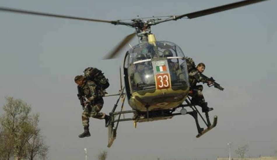 Para Commandos deployed in areas of Line of Control