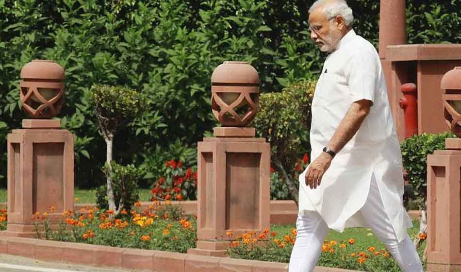 PM Narendra Modi lives amidst very tight security housing is on 12 acres