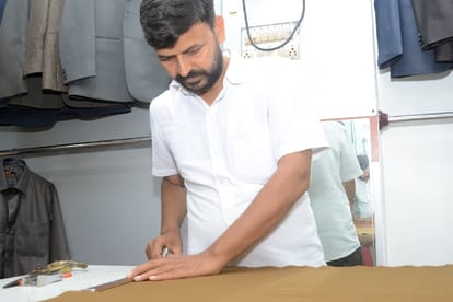 presidential candidate ramnath kovind dress