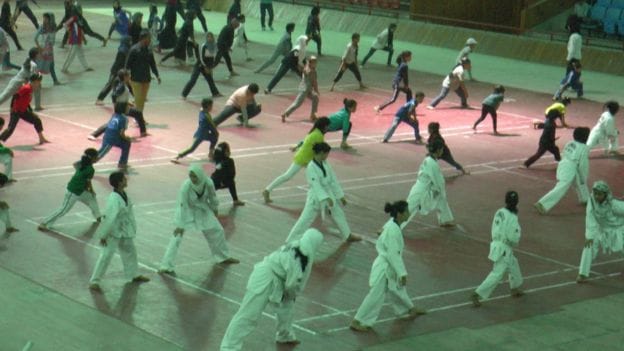  Kashmiri girls ready for self defense