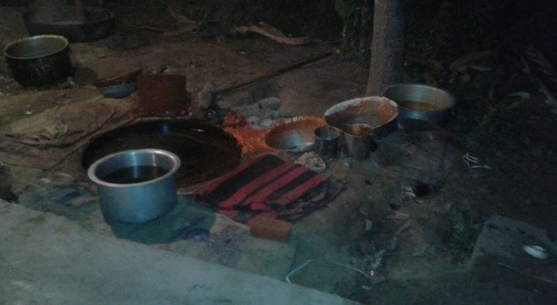 भंडारे के दौरान मची भगदड़, बालिका की मौत, 10 घायल