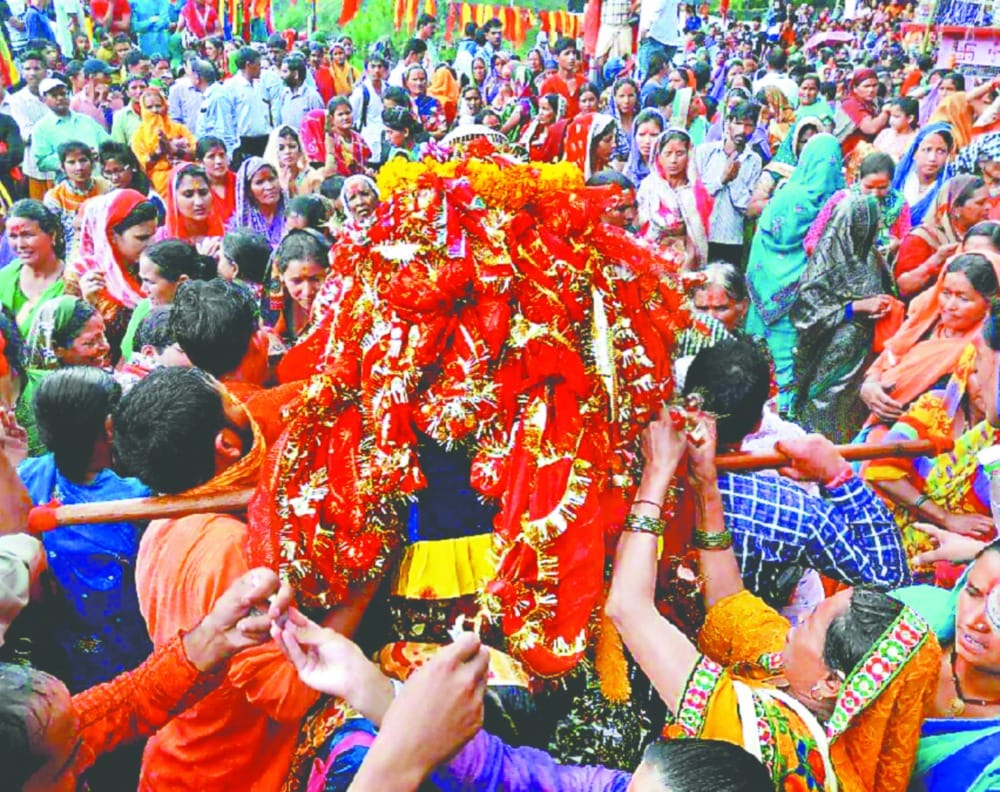 goddess indira mati doli ready to badrinath yatra