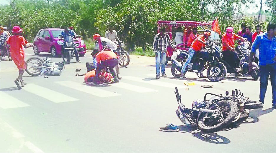 kavarya bike accident