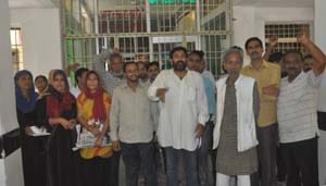 Power Gul in Colvin, patients returning from OT, ruckus