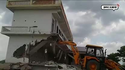 EX SP MLA 3 STOREY HOTEL DEMOLISHED IN AURAIYYA 