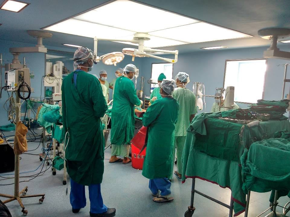 BHU hospital chest operation successful