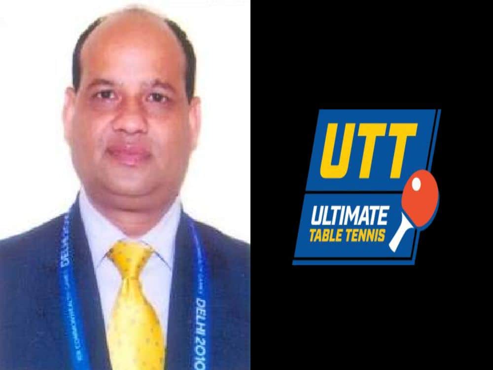  dehradun brijesh ampayring in Ultimate Table Tennis League 