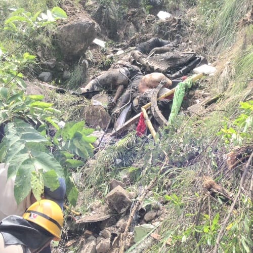 Himachal Rampur 28 killed in Bus accident