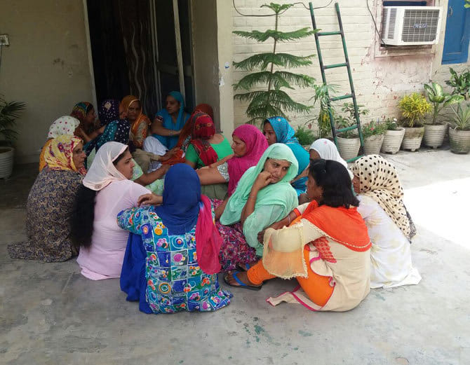 haryana police asi committed suicide, assaulted metally