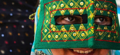 Women wearing that mysterious mask