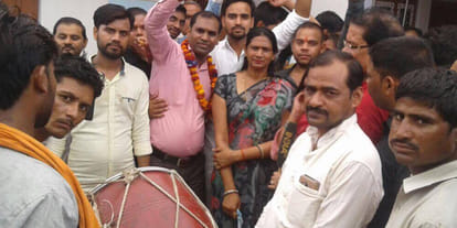 see the photos of a celebration in ramnath kovind village