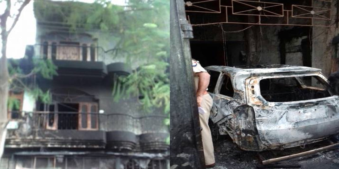 two student died in massive fire breaks at kanpur hostel