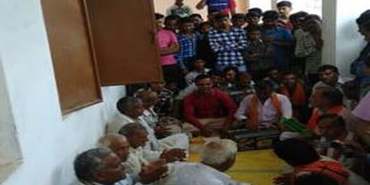 see the photos of a celebration in ramnath kovind village