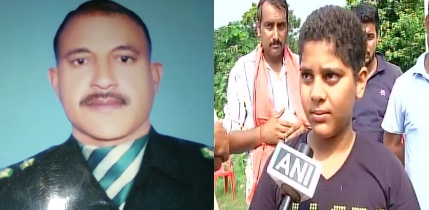 Martyr Shashi Kumar Son want to Join Indian Army.