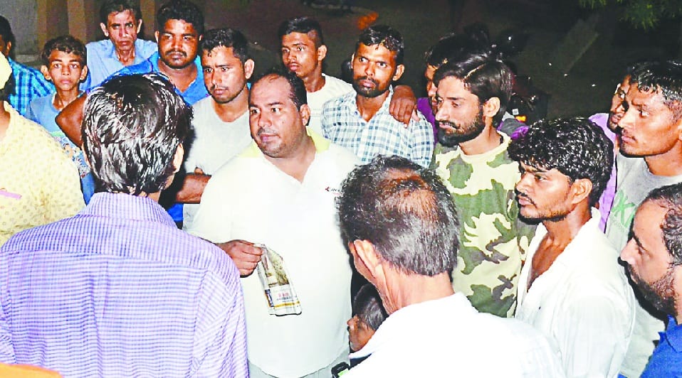 police arrest others