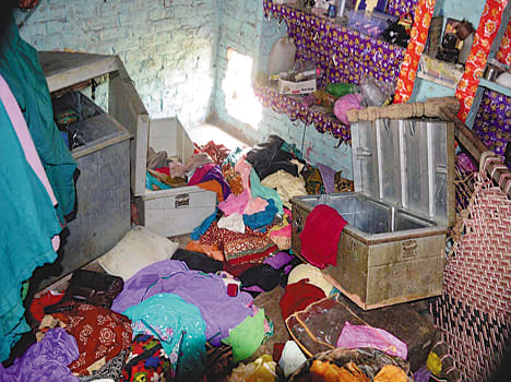 Theft of millions from seven houses and a shop