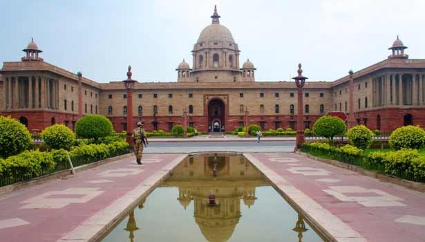 Rashtrapati Bhavan stands on a 330-acre estate and the building itself covers an area of five acres.
