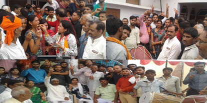 Kovinds village celebrates Holi and Diwali today