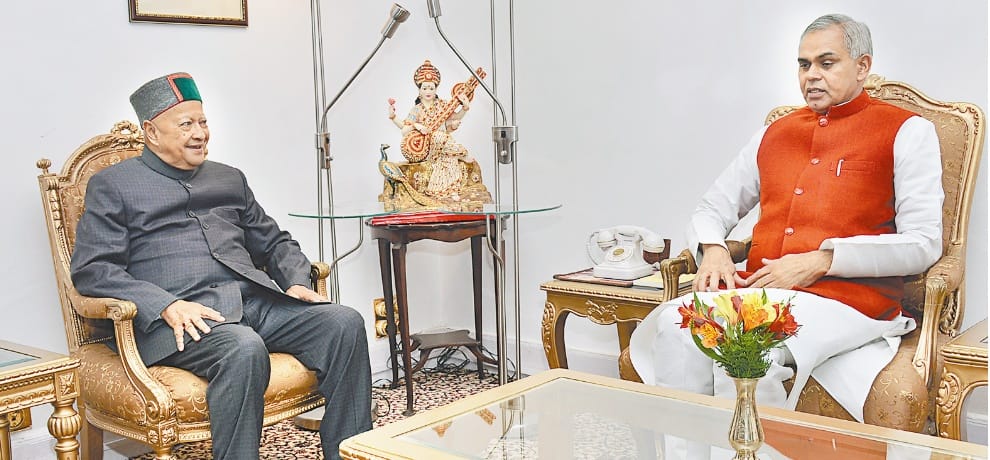 kotkhai gangrape and murder case CM virbhadra singh meeting with governor acharya dev vrat