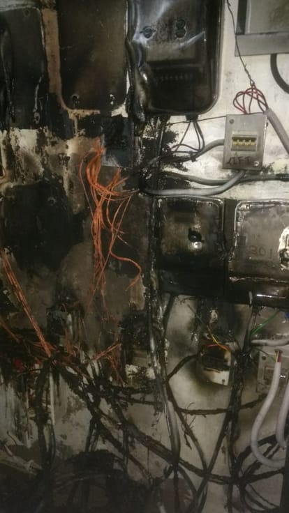  Fire fighters save four lives