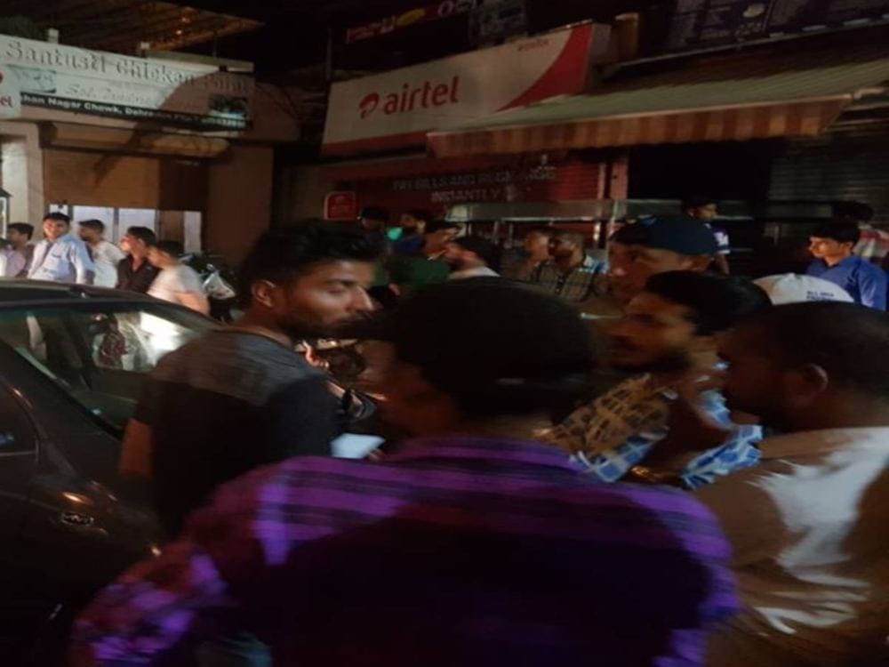 car and dumper accident in dehradun