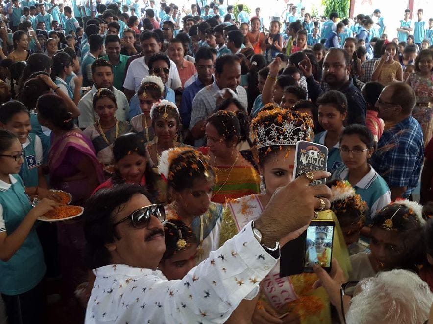  anukriti gusain road show in kotdwar