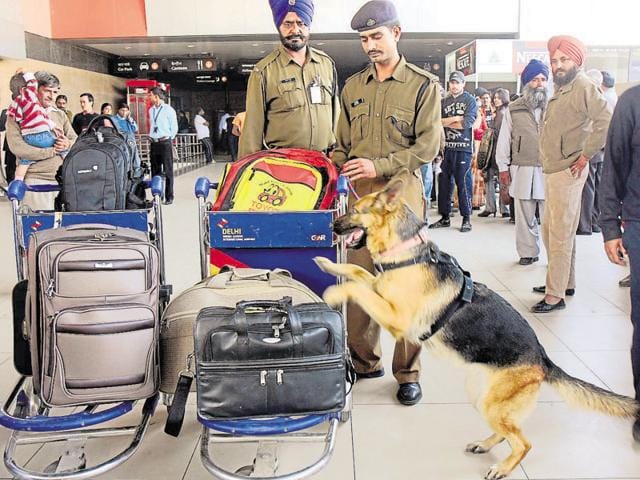 heirless bag found on international airport chandigarh