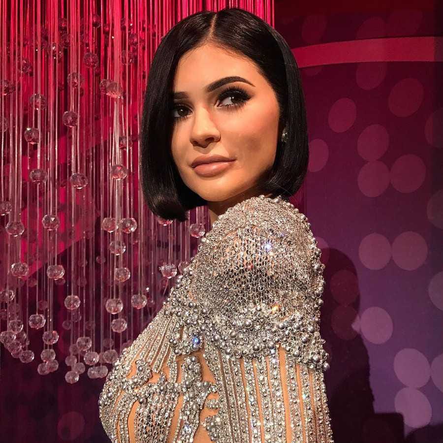 Kylie Jenner just got a best birthday gift her wax statue at Madame Tussauds