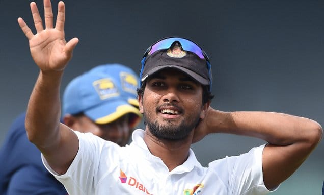chandimal is suffering from Pneumonia can be ousted from first two test