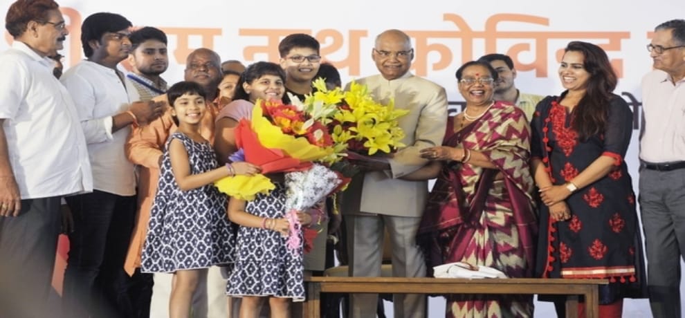 daughter of Kovind, but never mention her surname