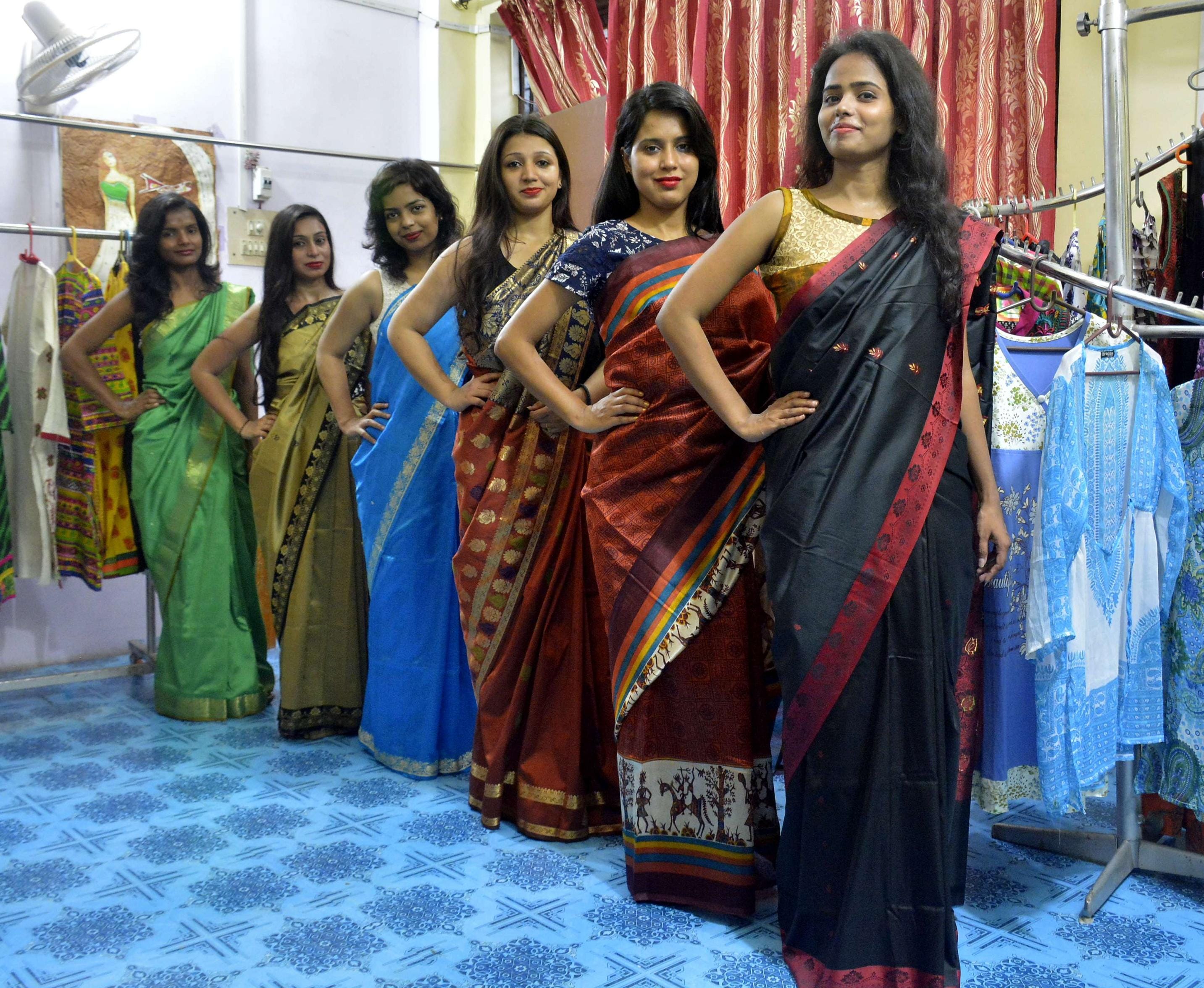 Miss Banaras Beauty Contest Fashion Show in the Half Gown