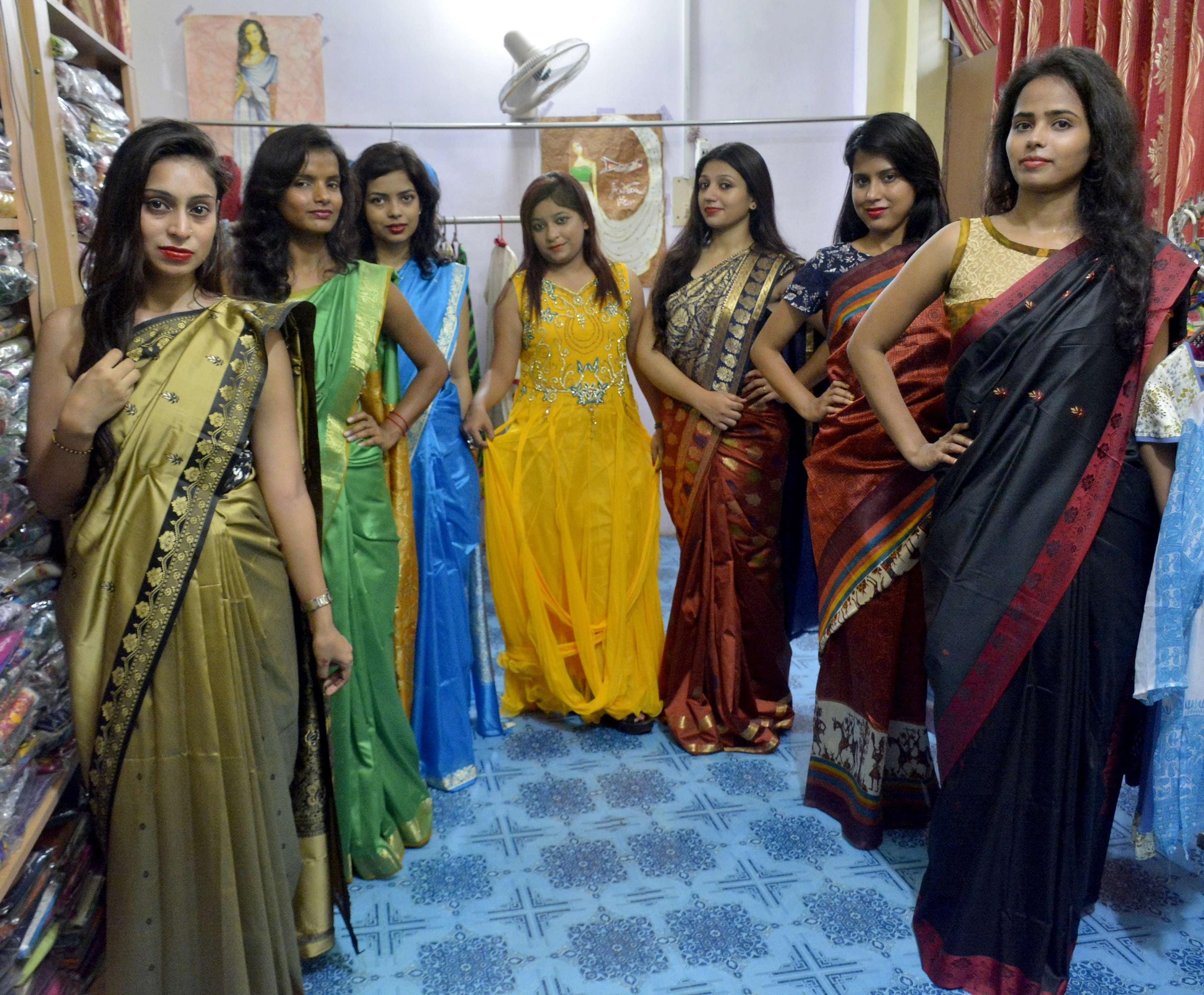 Miss Banaras Beauty Contest Fashion Show in the Half Gown
