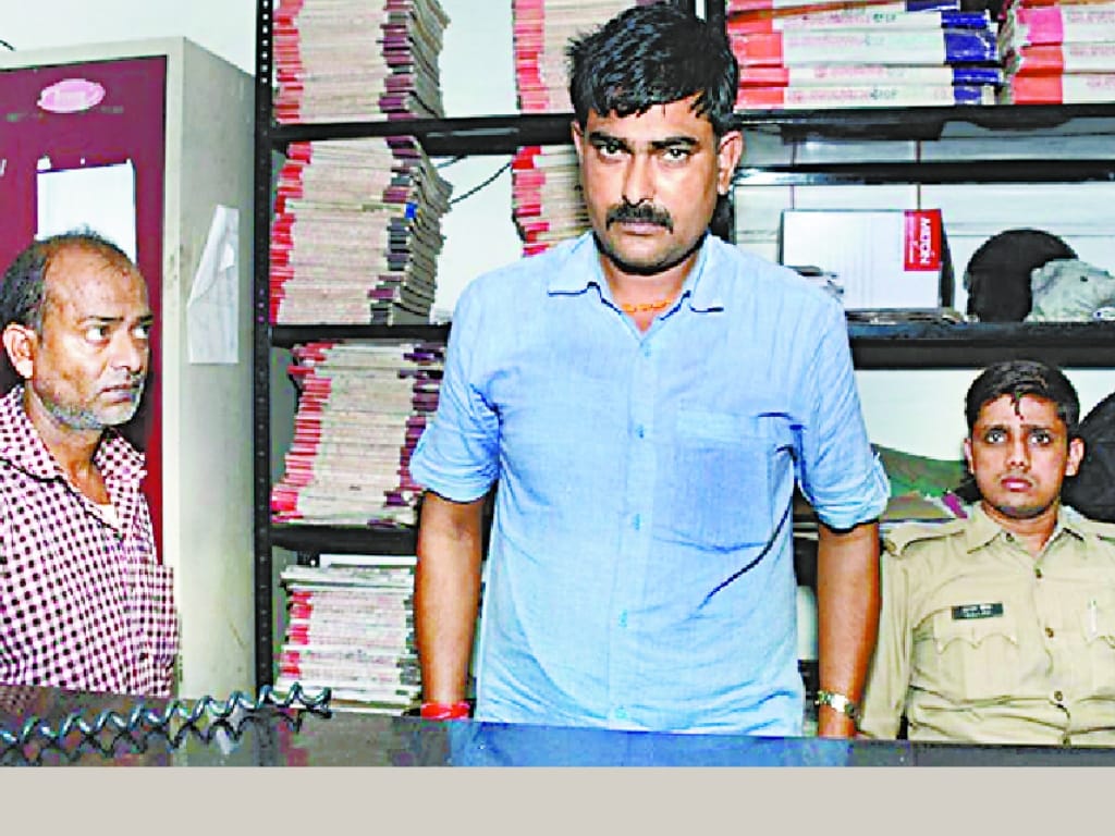 bjp mla saurabh's gunner and cook arrested in molestation