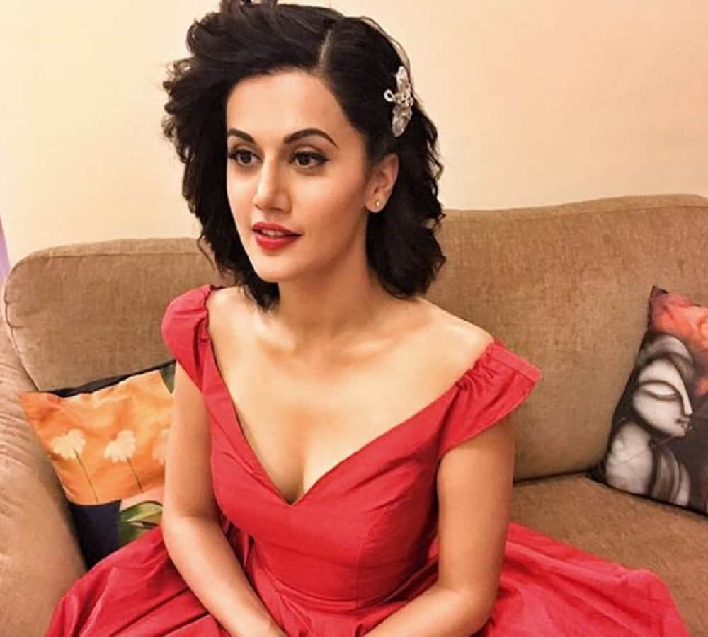 Actress taapsee pannu don't want to do any alcoholic and fairness cream ads