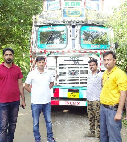 Rajasthan police recovered in Majha, truck recovered