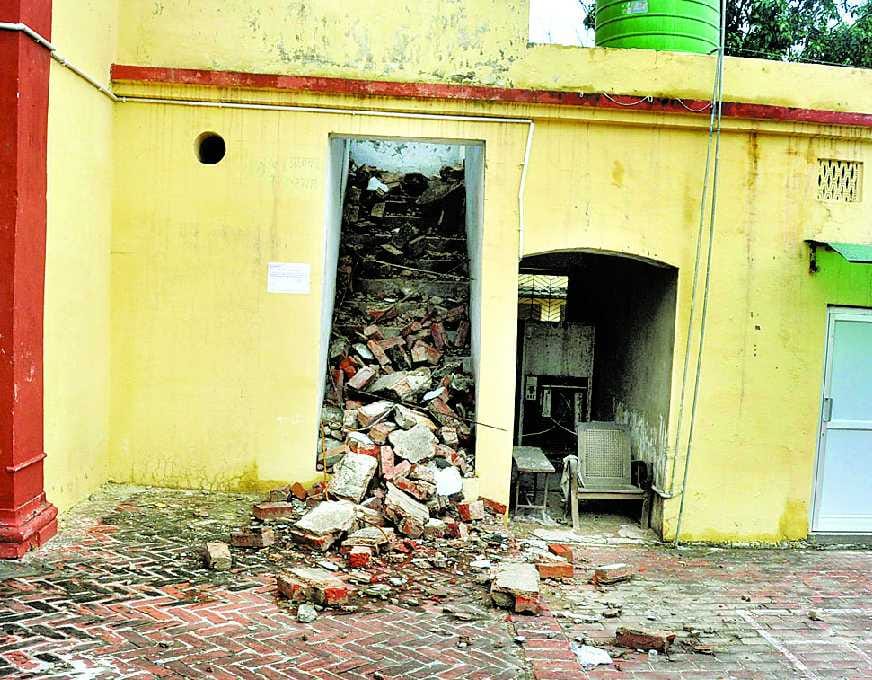 Jane's stairs collapse