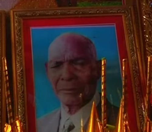 Cambodian Women marries calf considering it to be   husbands reincarnation