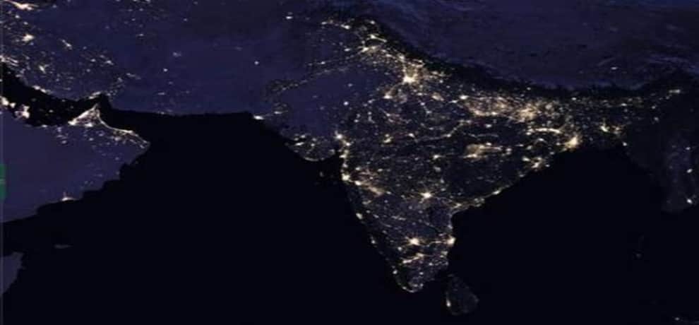 India shines brighter than China on NASA Map and the Chinese are not happy