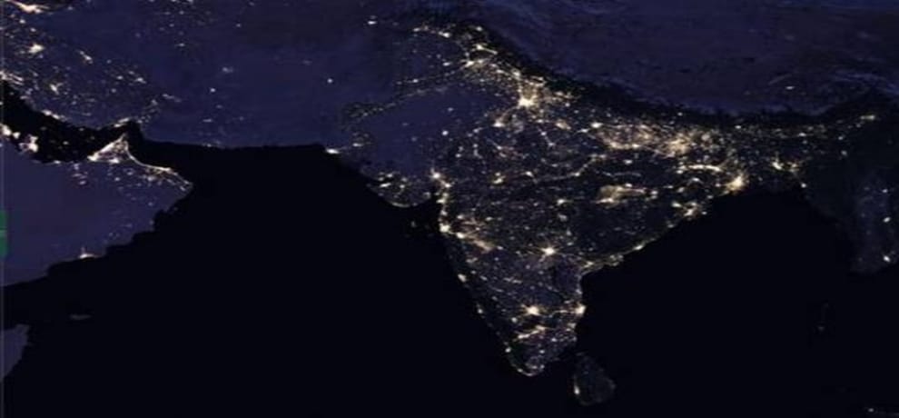 India shines brighter than China on NASA Map and the Chinese are not happy