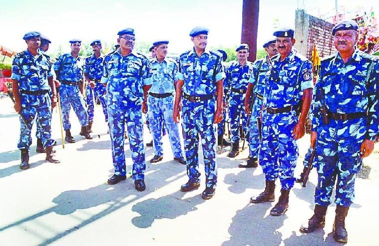 DM, SP inspected by helicopter