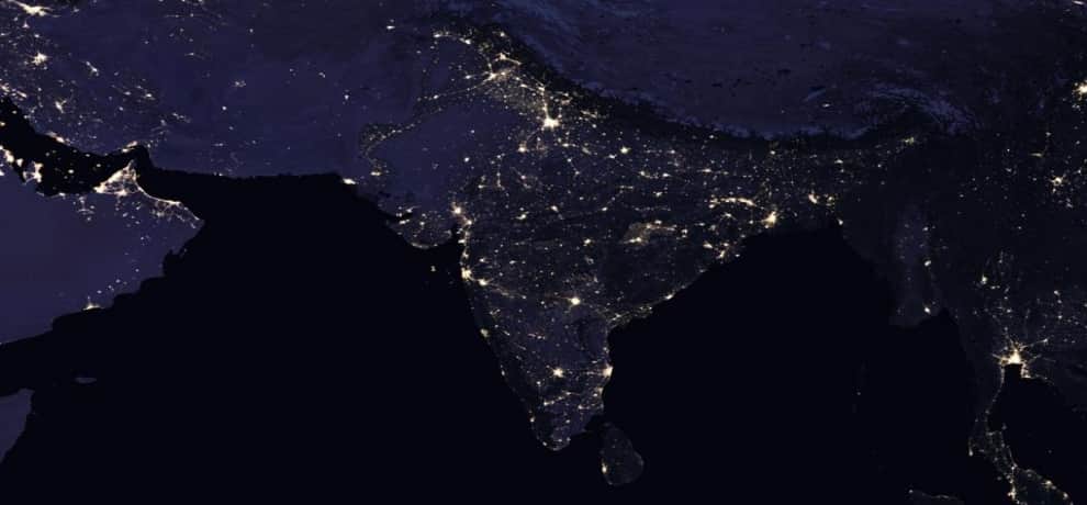 India shines brighter than China on NASA Map and the Chinese are not happy