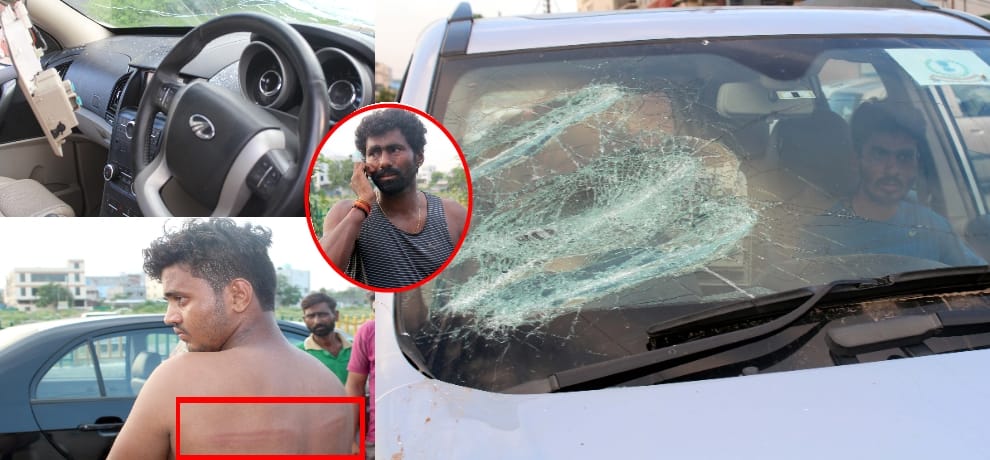 goons attacked on cricketer parvinder awana after coming back from kanwar