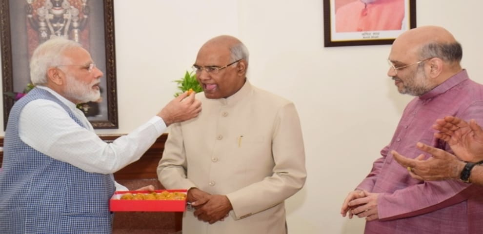 Ramnath Kovind as President of India