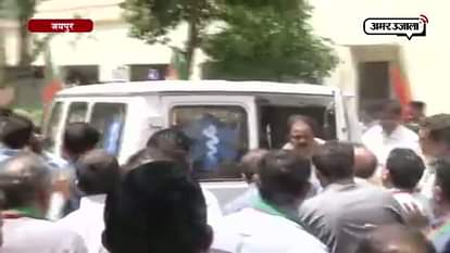 FORMER UNION MINISTER SANWAR LAL JAT FELL UNCONSCIOUS IN JAIPUR