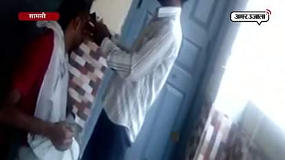 UP POLICE OFFICER MAKES ACCUSED BALD 