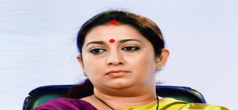 smriti irani thanks to rahul on his hitler remark 